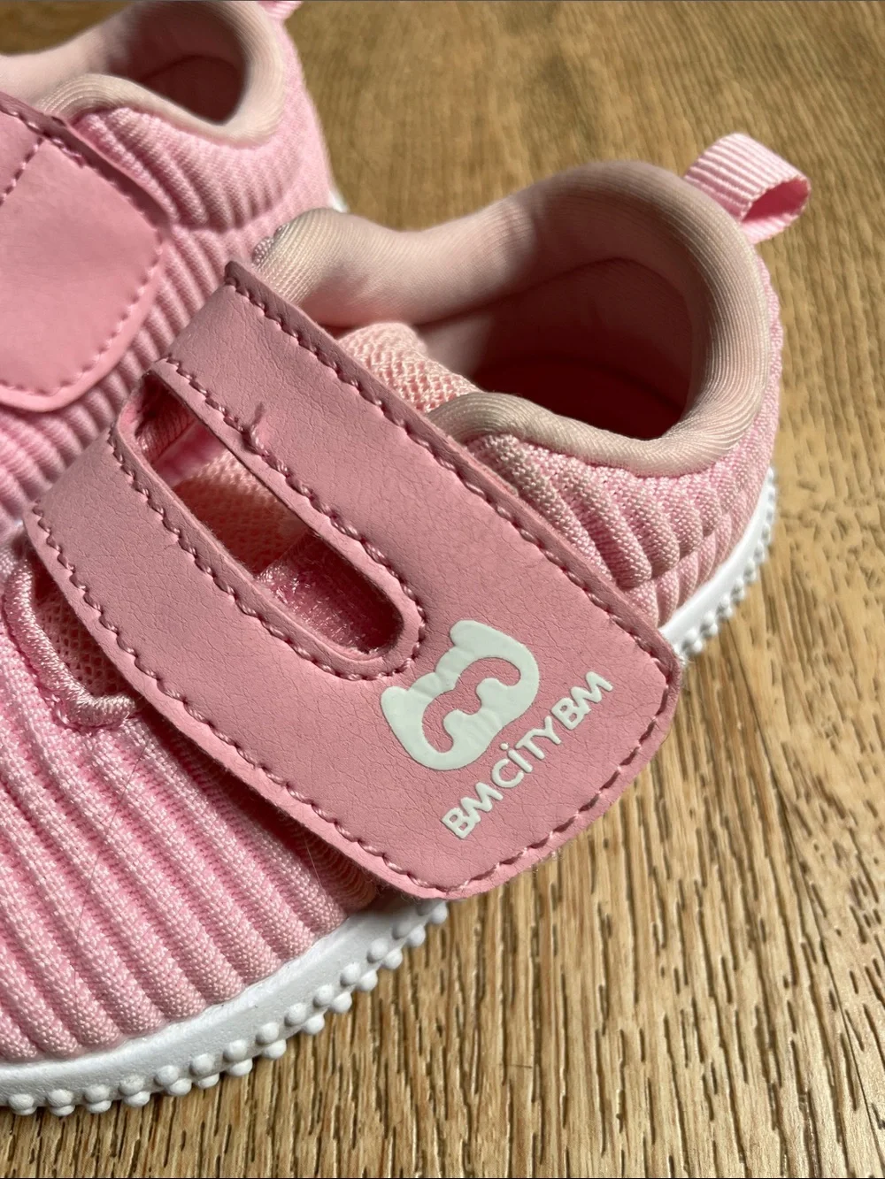 BMCITYBM Sneakers Mesh Hook and Loop Size 5 Toddler Walking Shoes